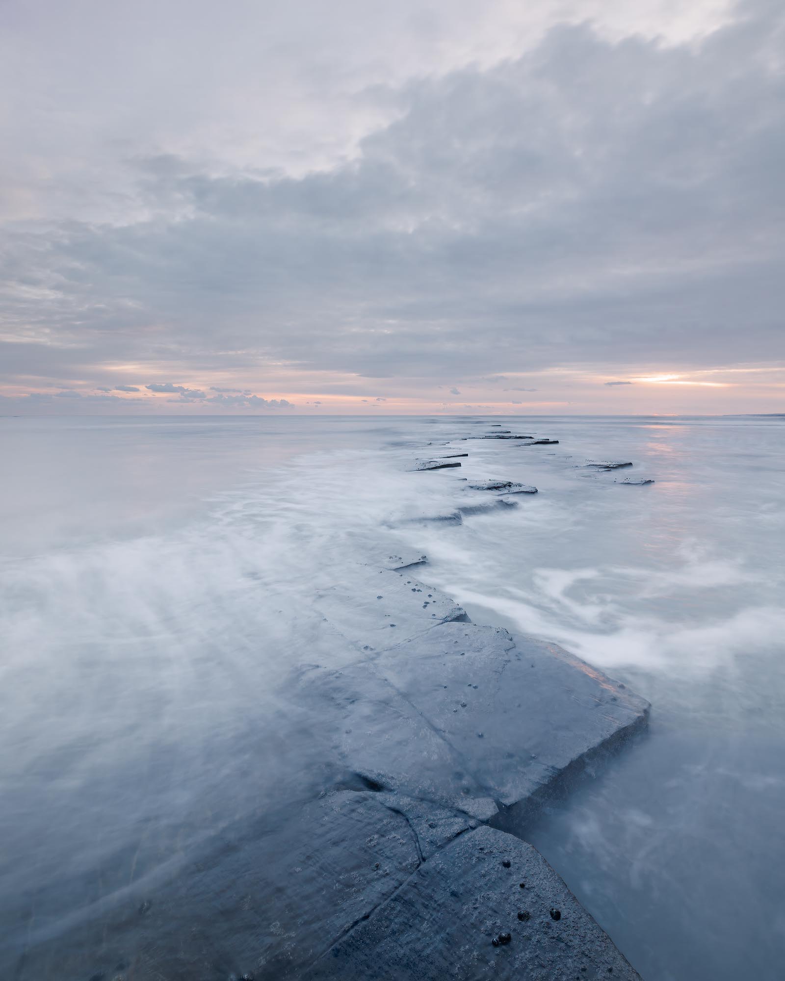 Fading Light at Kimmeridge Bay