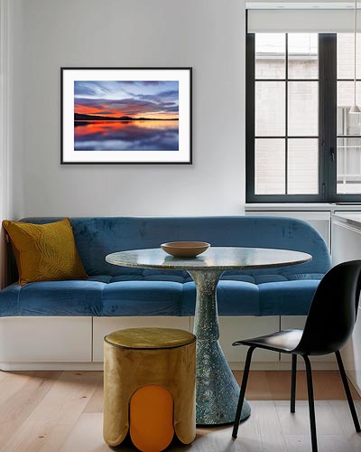 Lifestyle Image of Loch Lomond Print